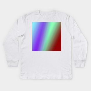 blue purple pink abstract texture background pattern Kids Long Sleeve T-Shirt